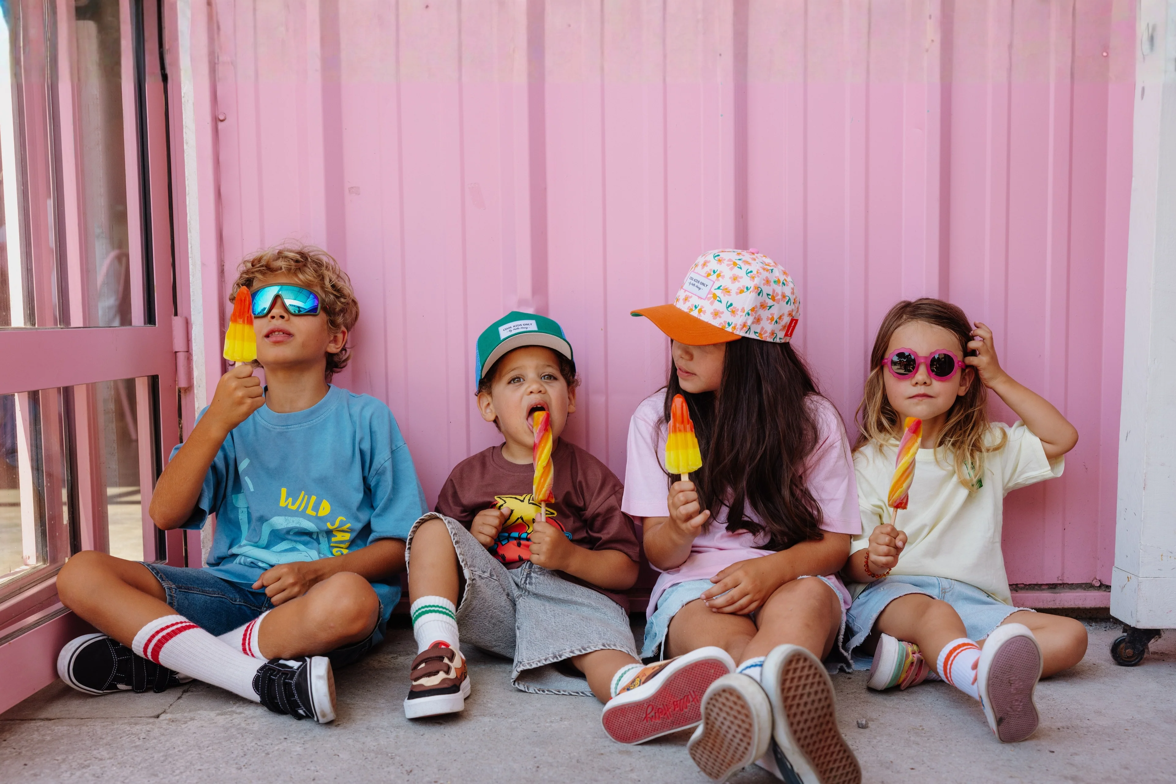 Les casquettes préférées des kids